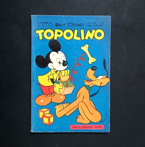 Topolino libretto del - topolino, 1954